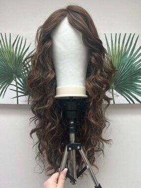 Mane Concept Brown Sugar Lace Frontal Human Hair StyleMix Wig BSF12 P4/27/30